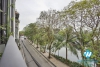 A nice apartment with nice view for rent in Truc Bach area, Ba Dinh district.